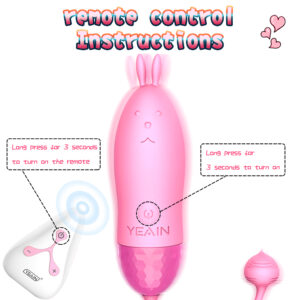 HUEVO RECARGABLE JUMPING RABBIT CONTROL